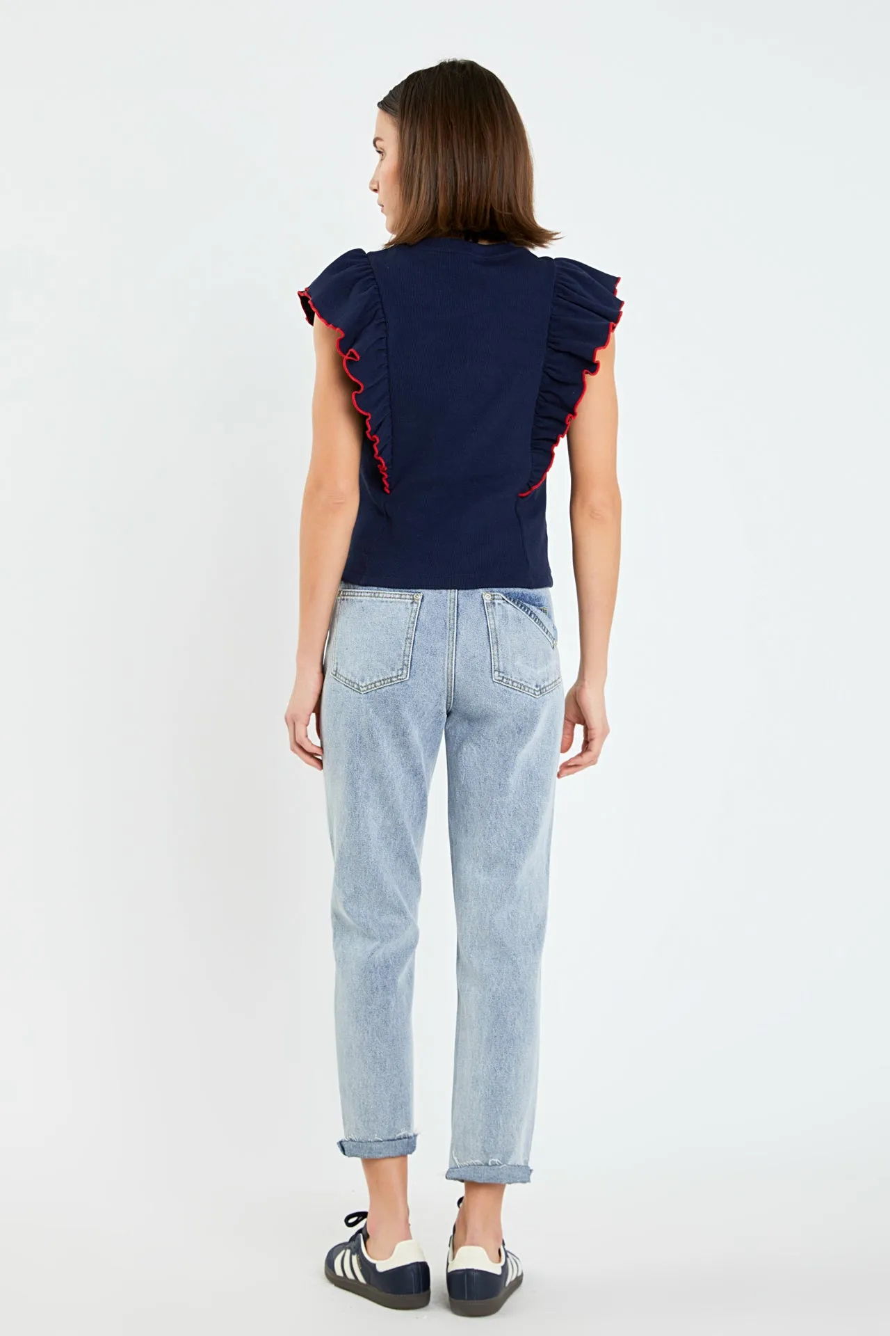Destroyed Mom Jeans