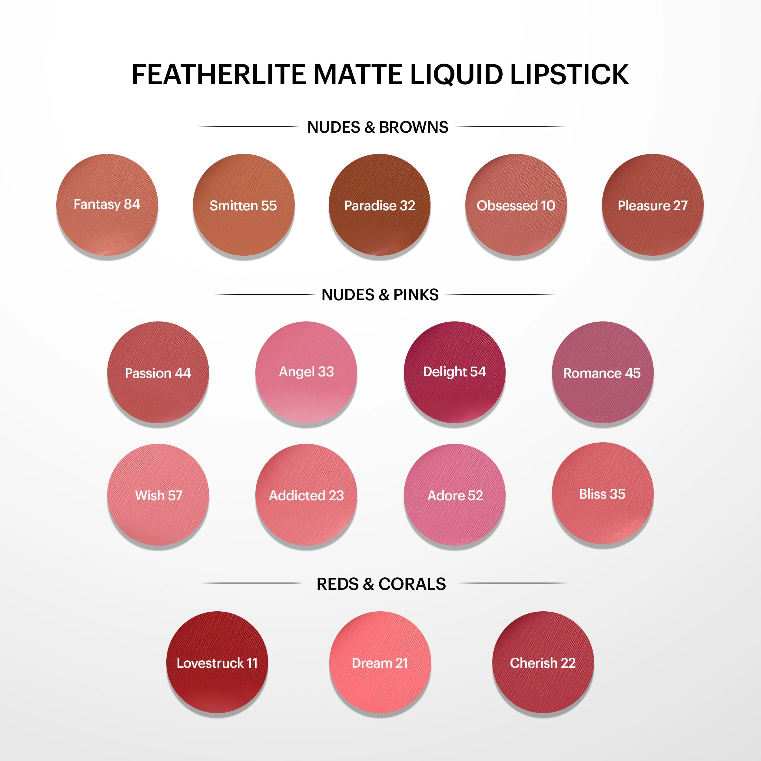 Dusky Trio: Pack-of-Three Featherlites Liquid Lipsticks