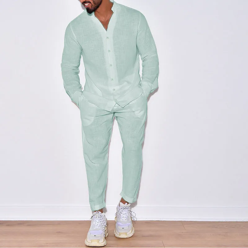 Effortless Linen Set: Timeless Comfort and Casual Elegance