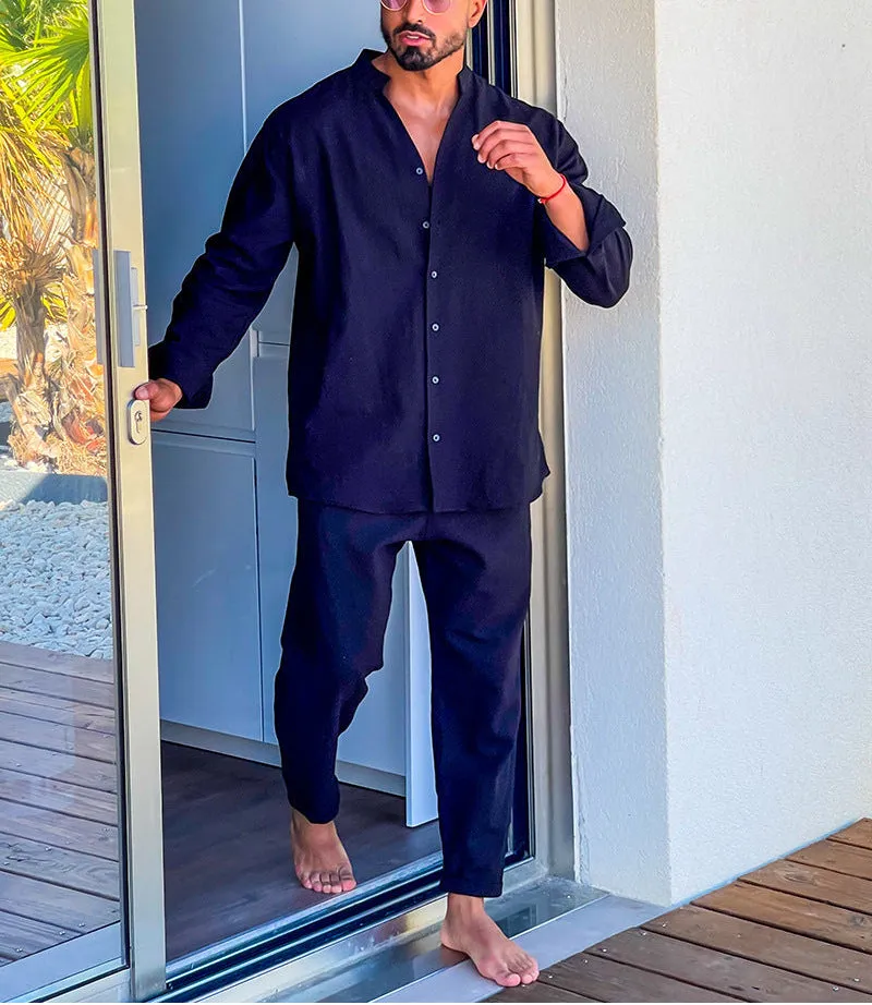 Effortless Linen Set: Timeless Comfort and Casual Elegance