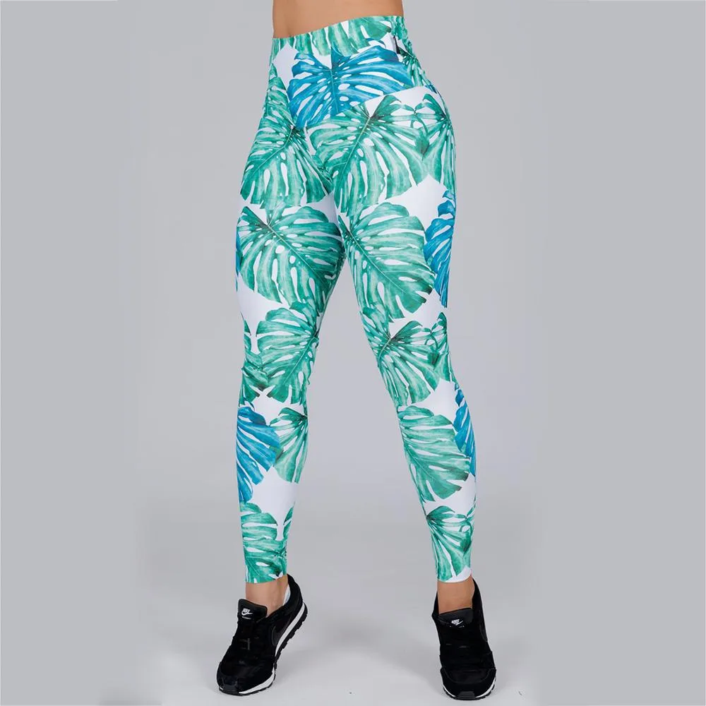 Elastic Force Breathable Skinny Polyester Leggings