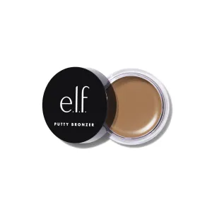 e.l.f. Cosmetics Putty Bronzer, Creamy & Highly Pigmented Formula, Creates a Long-Lasting Bronzed Glow, Infused with Argan Oil & Vitamin E, Tan Lines, 0.35 Oz (10g)