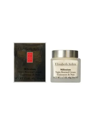 Elizabeth Arden Millennium Night Renewal Cream All Skin Types 1.7 OZ