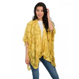 Eyelash Style Fashion Sheer Kimono