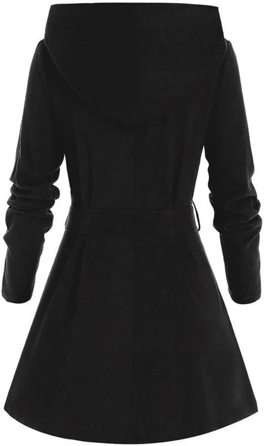Fall Jackets for Women Gothic Punk Clothes Zip Up Hoodies Casual Long Coats with Pocket Y2k Jacket Trendy Outerwear