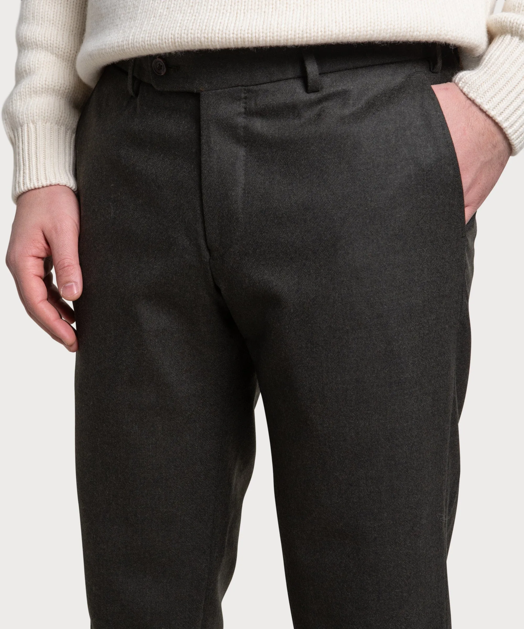 Flannel Trousers