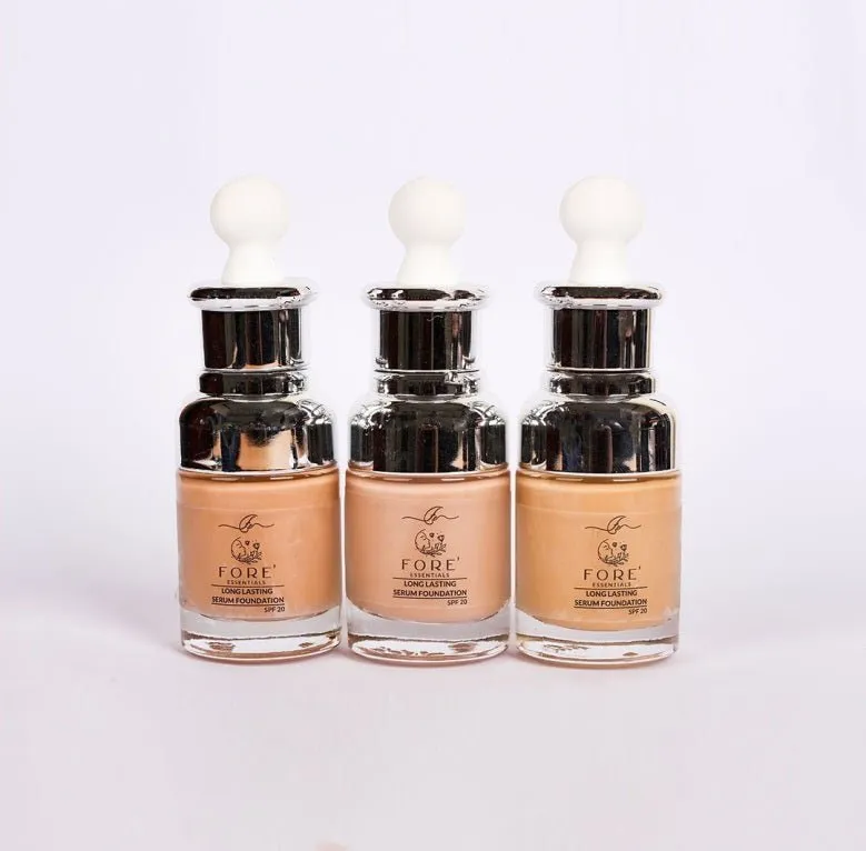 Fore' Essentials- Serum Foundation with SPF 20 - Soft Honey
