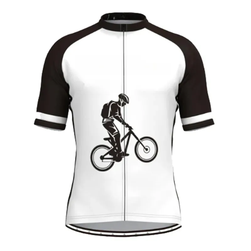 Funny Cycling Jersey 2023 Summer Short Sleeve Cycling Clothing MTB Bike Uniform Maillot Ropa Ciclismo Men's Bicycle Wear Shirts