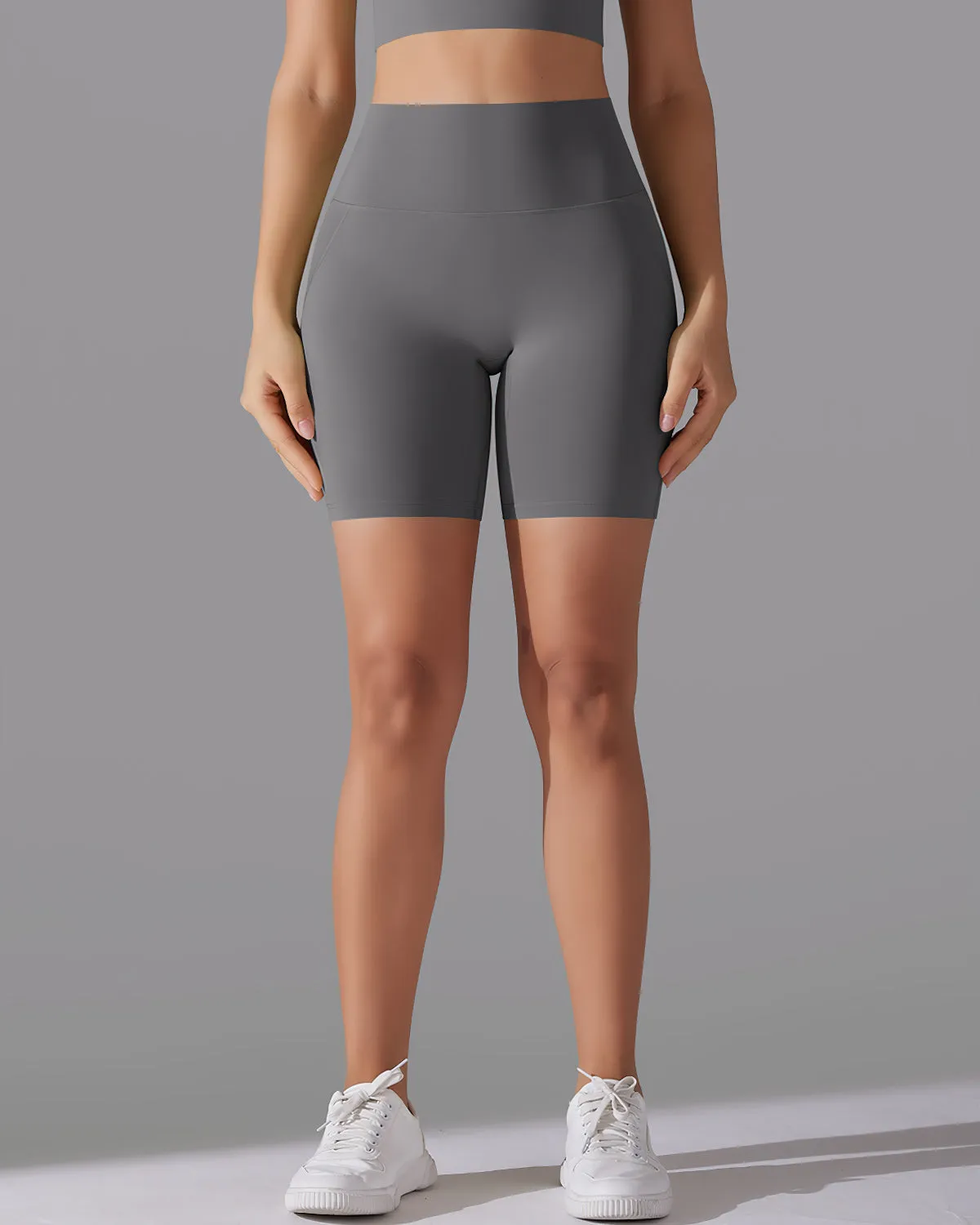 Giselle Seamless Shorts - Grey