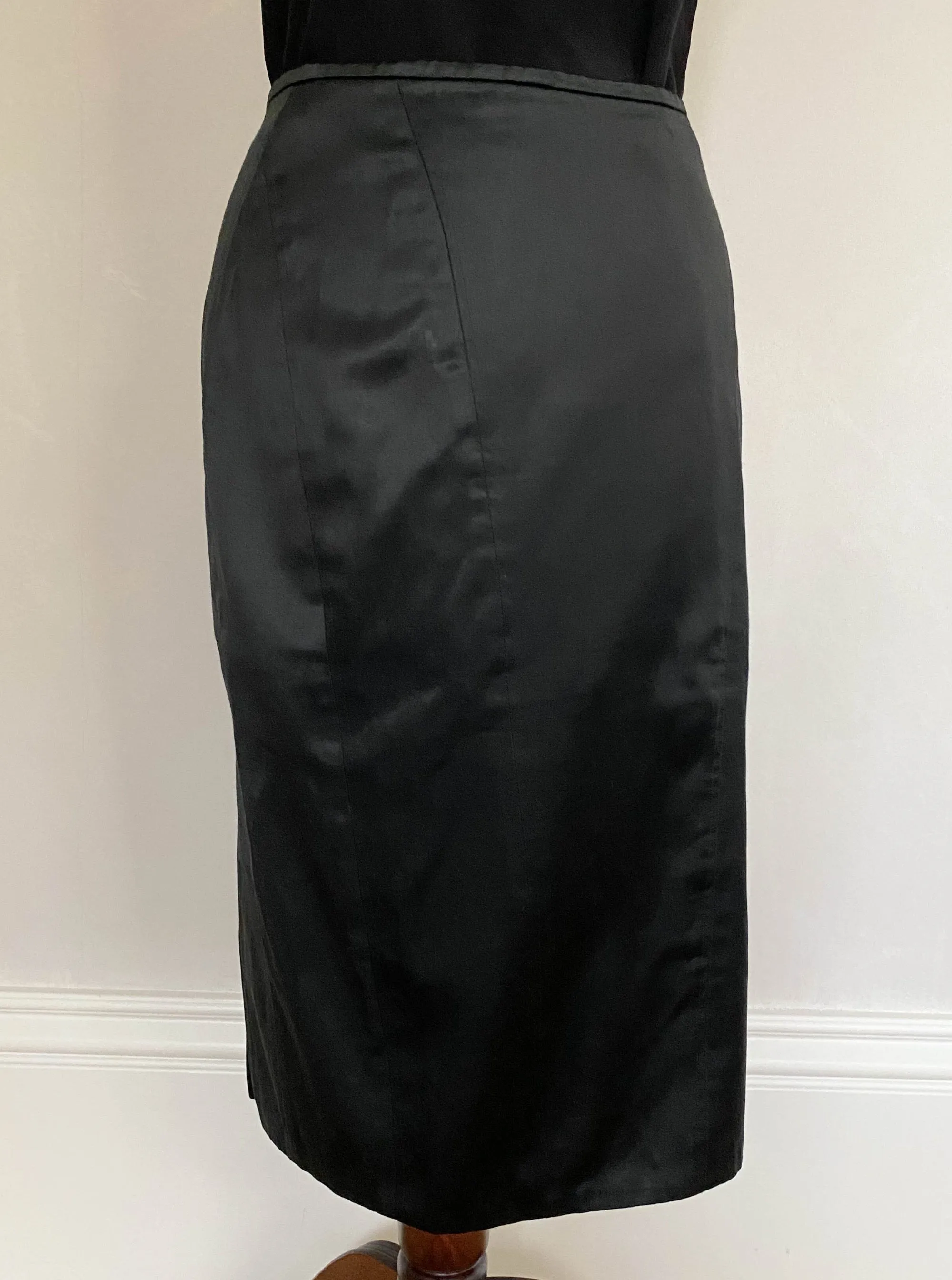 GUCCI Satin Pencil Skirt UK6