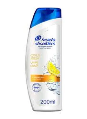 Head & Shoulders Citrus Fresh Shampoo for Anti Dandruff, 200ml