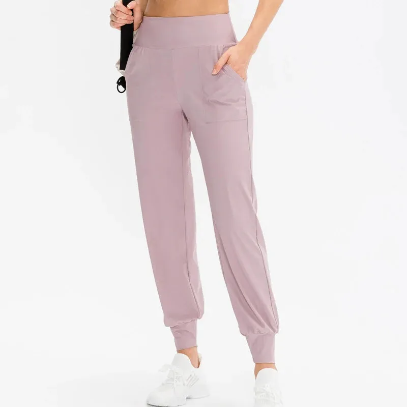 High Waist Women Sweatpants Running Track Pants for Yoga