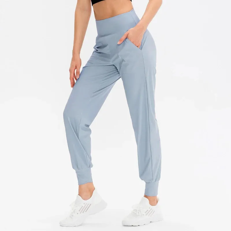 High Waist Women Sweatpants Running Track Pants for Yoga