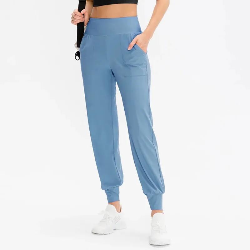 High Waist Women Sweatpants Running Track Pants for Yoga