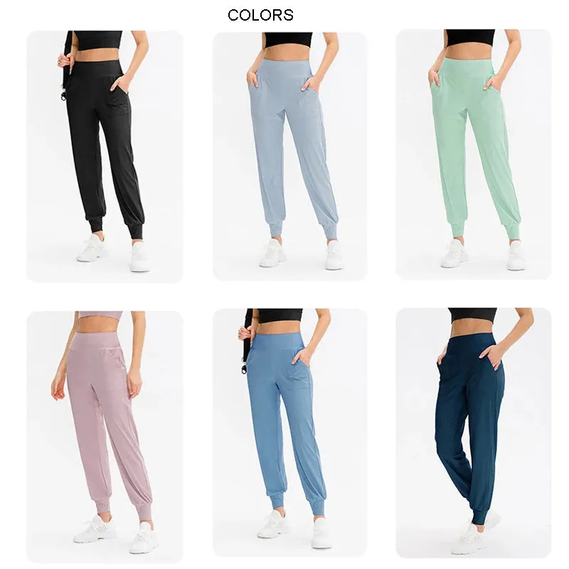 High Waist Women Sweatpants Running Track Pants for Yoga