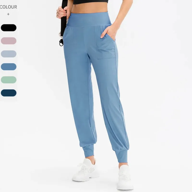 High Waist Women Sweatpants Running Track Pants for Yoga