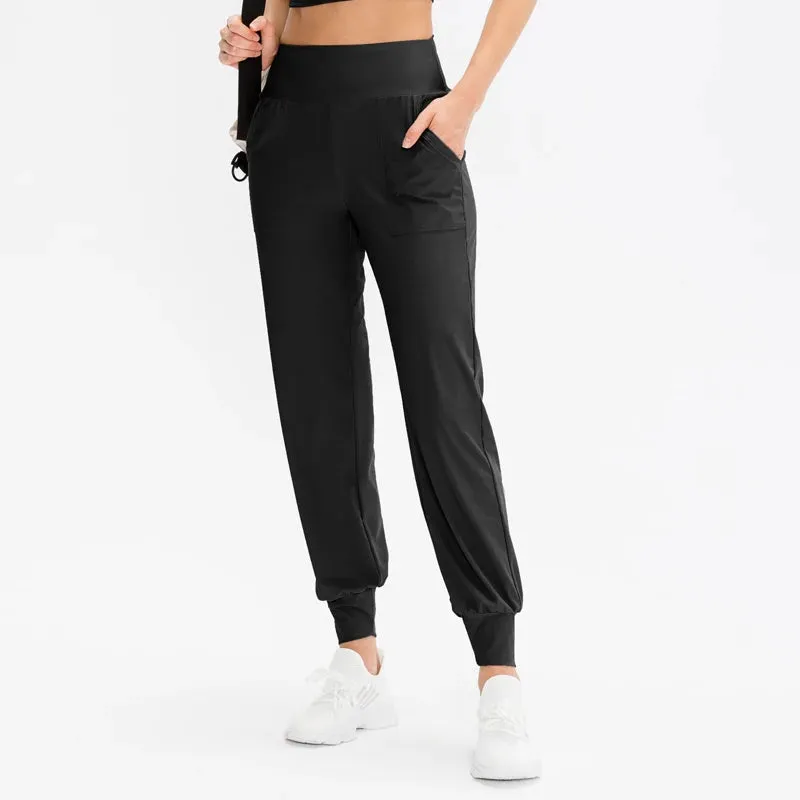 High Waist Women Sweatpants Running Track Pants for Yoga