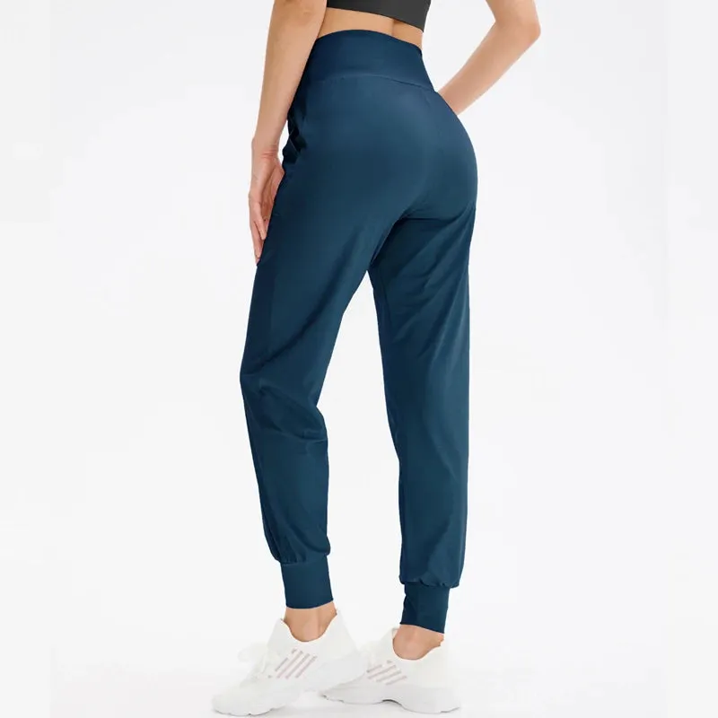 High Waist Women Sweatpants Running Track Pants for Yoga