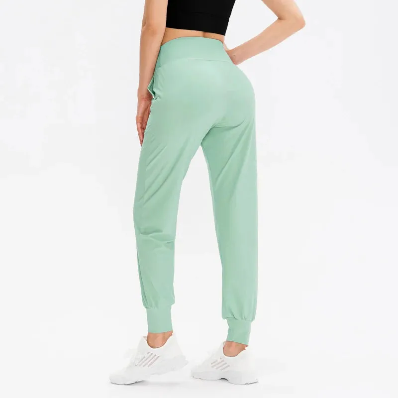 High Waist Women Sweatpants Running Track Pants for Yoga