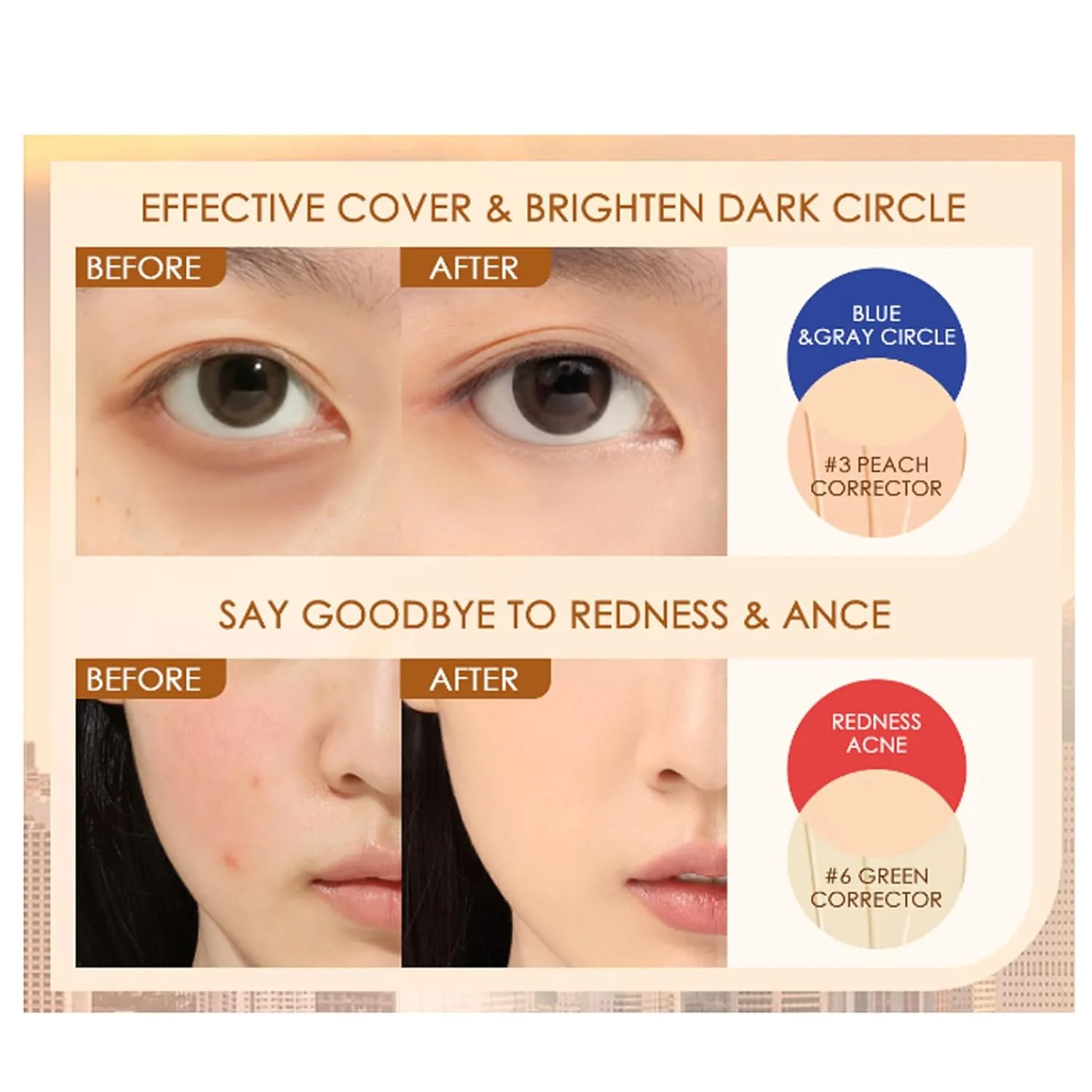🔥Hot Sales🔥2 in 1 - Foundation   Concealer for Flawless Coverage