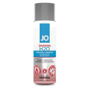 JO H2O Warming Water-Based Lubricant 2 oz.
