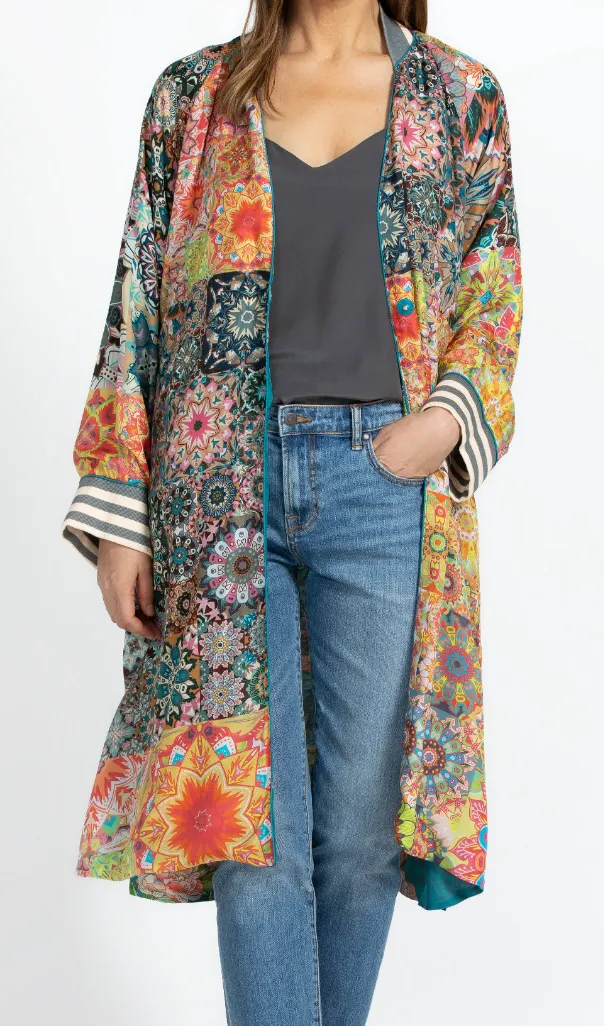 Johnny Was Romano Flower Harmony Kimono (Reversible)
