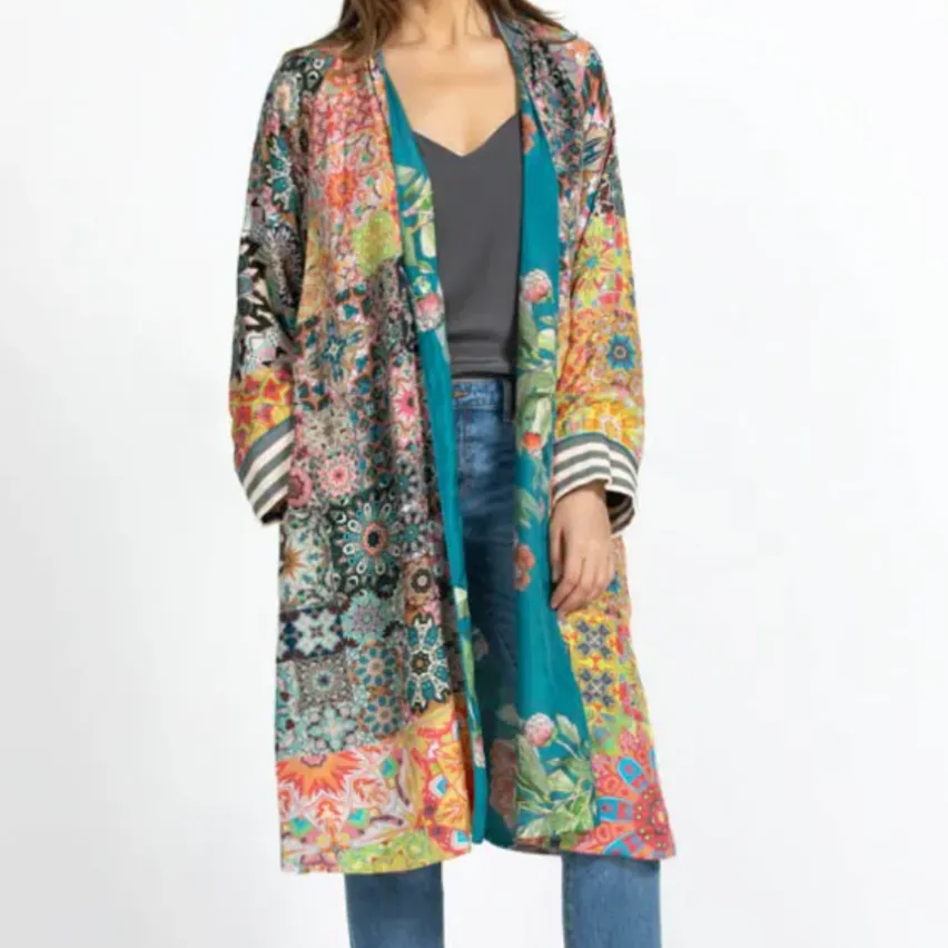 Johnny Was Romano Flower Harmony Kimono (Reversible)