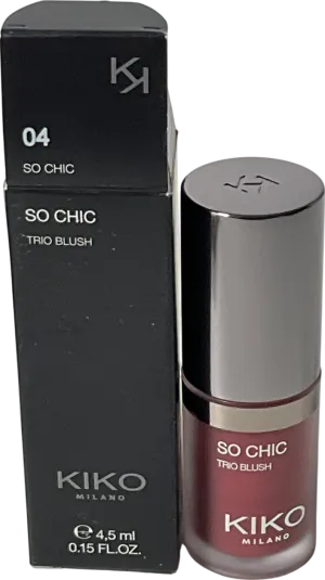 kiko So Chic Trio Blush 04 4.5ml