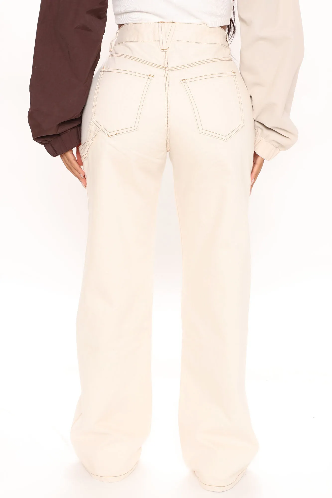 KittenAlarm - All In A Day's Work Carpenter Jeans - Sand