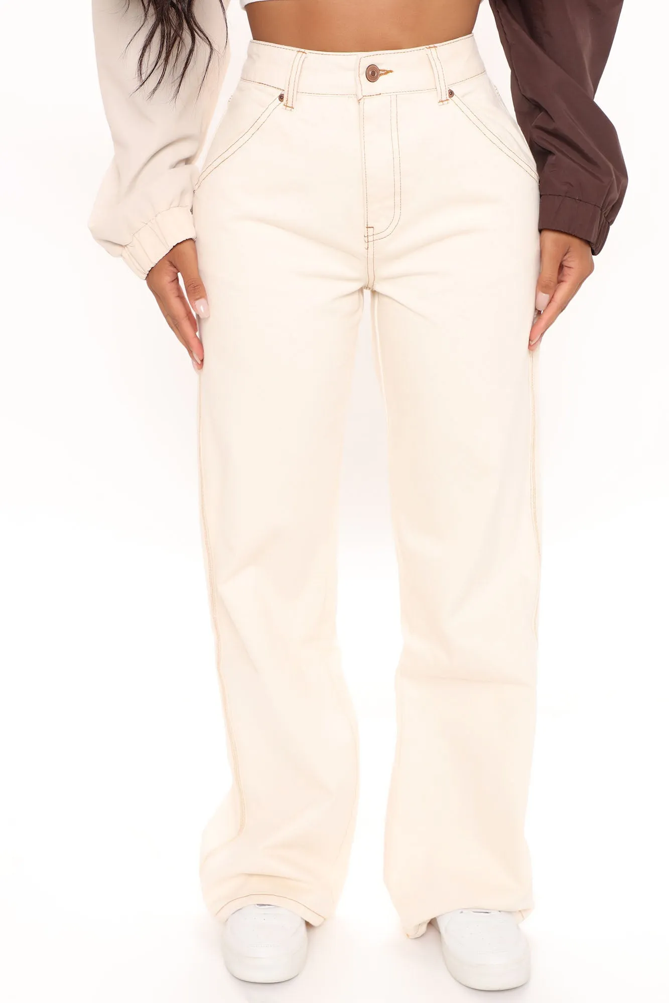 KittenAlarm - All In A Day's Work Carpenter Jeans - Sand