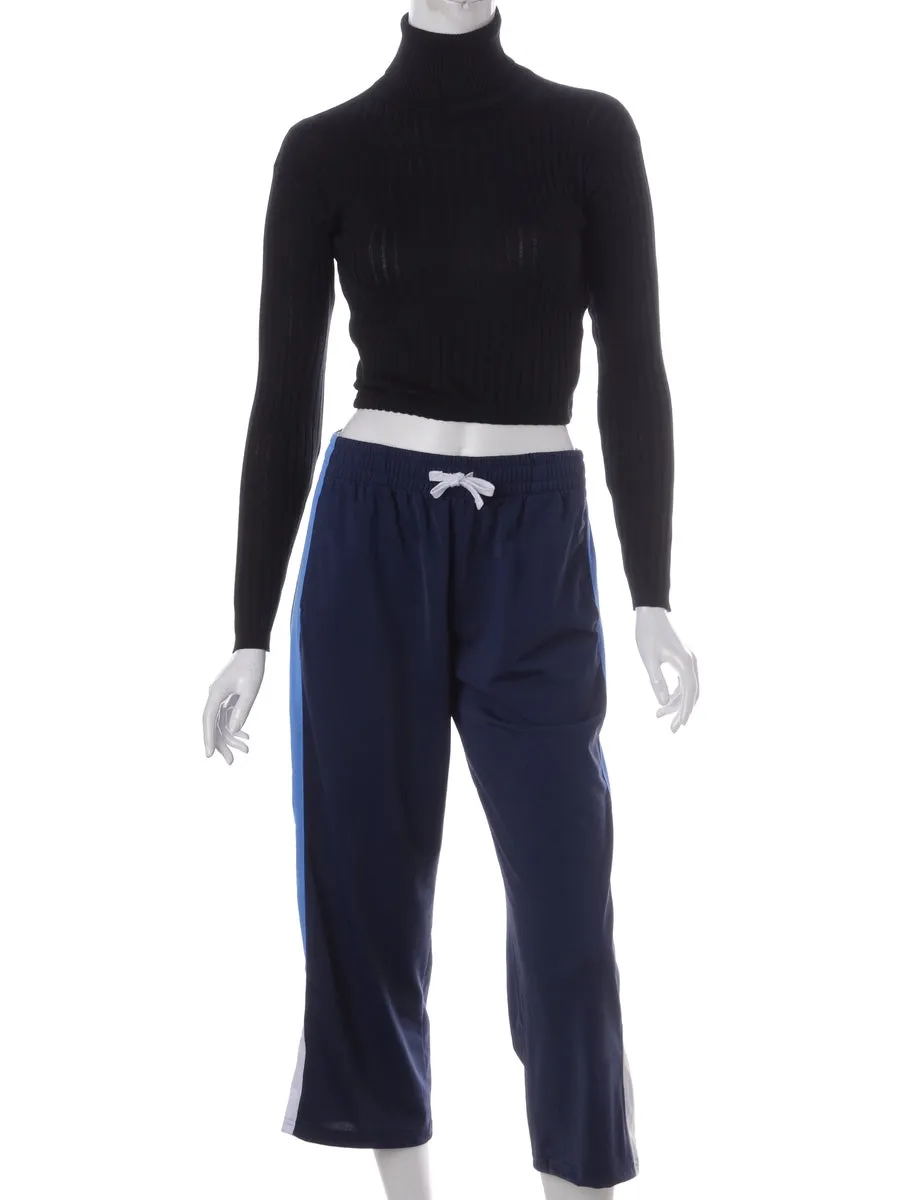 Label Mel Cropped Track Pants