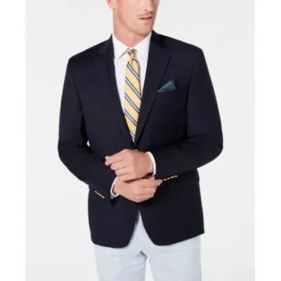 Lauren Ralph Lauren Mens Classic fit Sport Coat Blazer 41 R Blue Solid