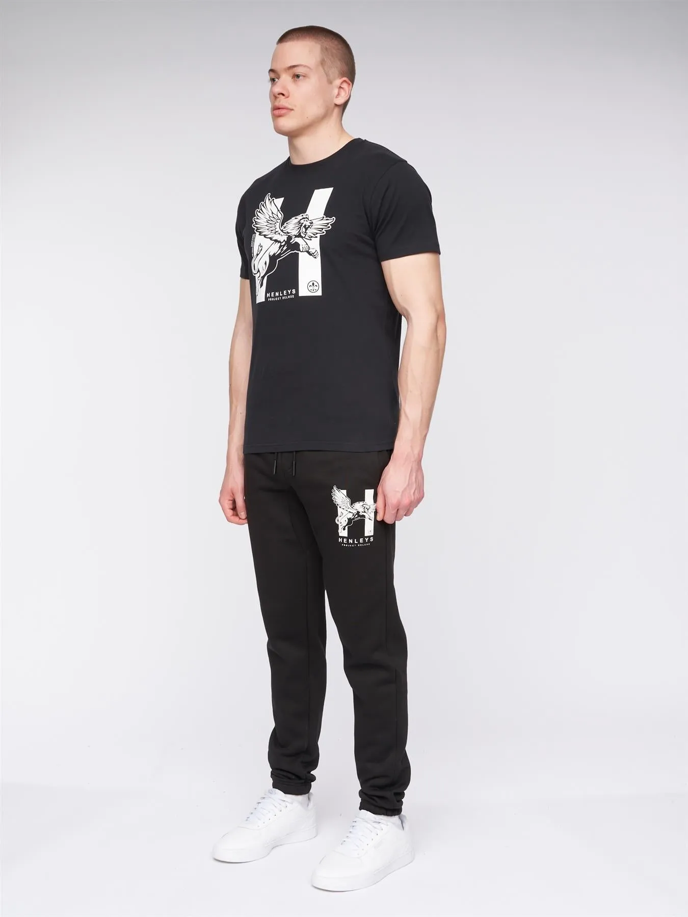 Mens Curveball Joggers Black