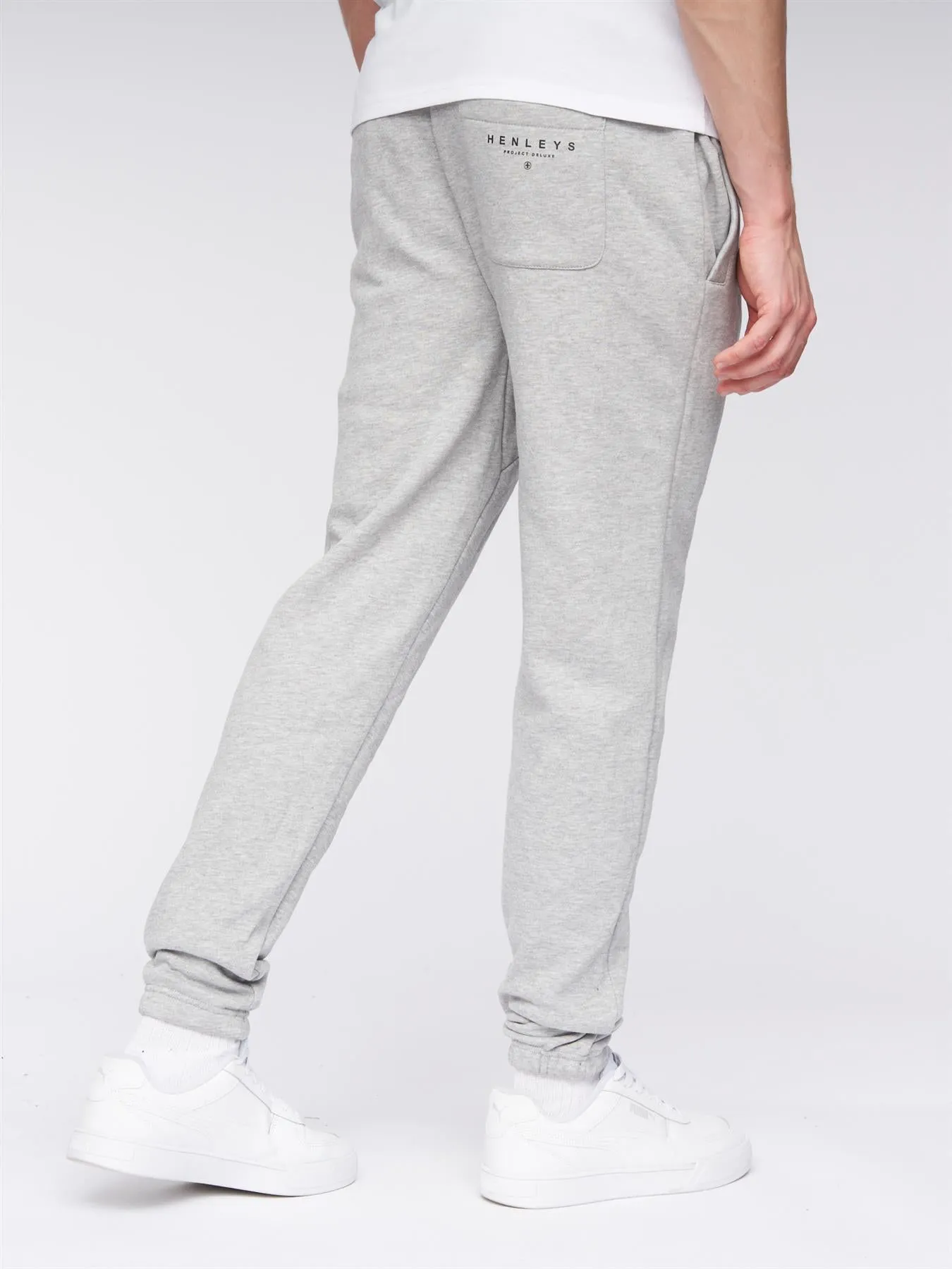 Mens Curveball Joggers Grey Marl
