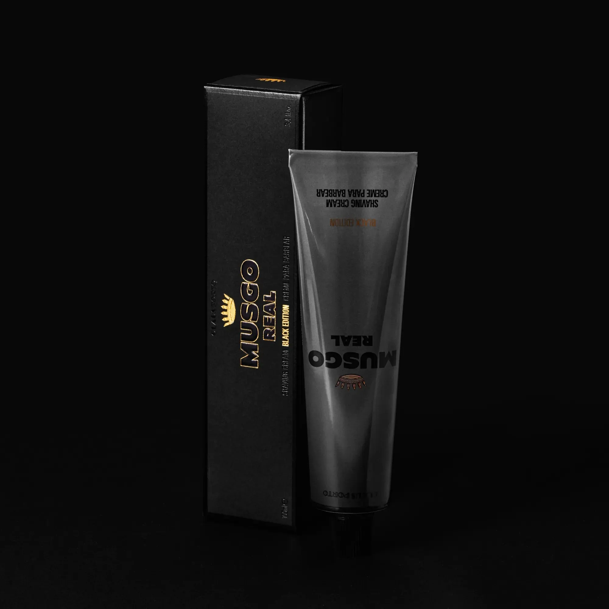 Musgo Real Shaving Cream, Black Edition