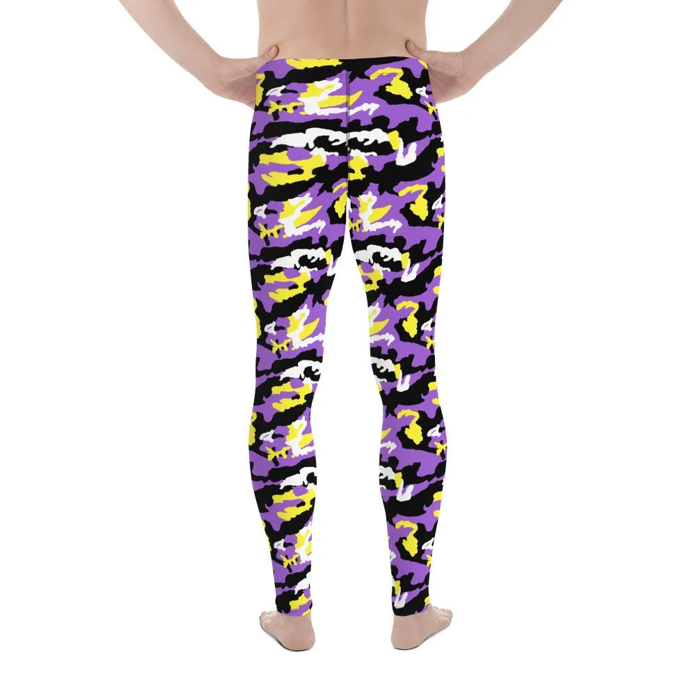 Non-Binary Camouflage Leggings w/Gusset