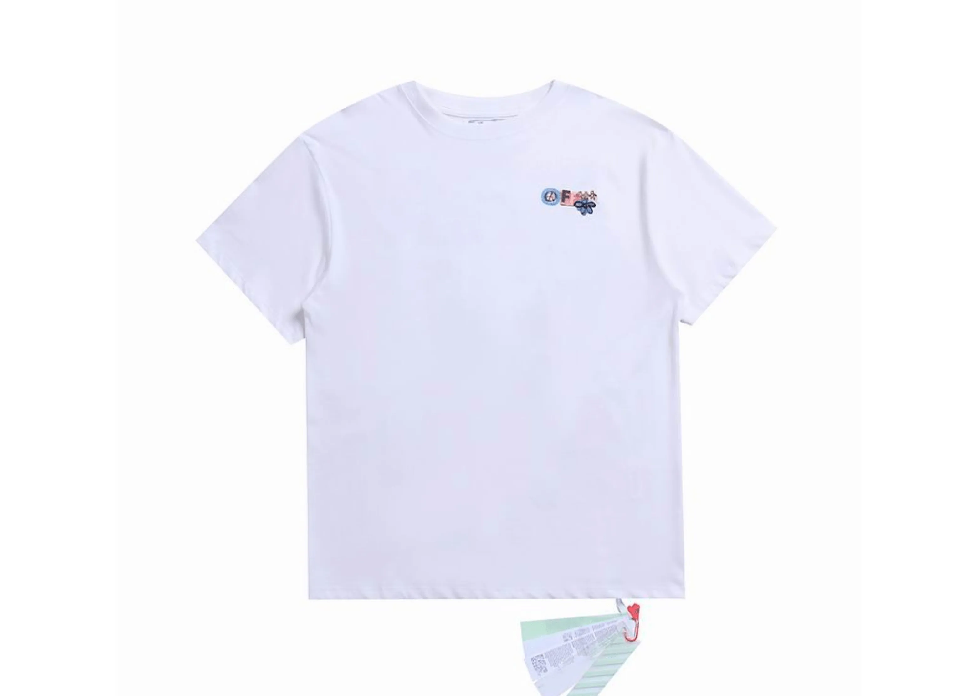 Off-White - Printed 'United' White T-Shirt