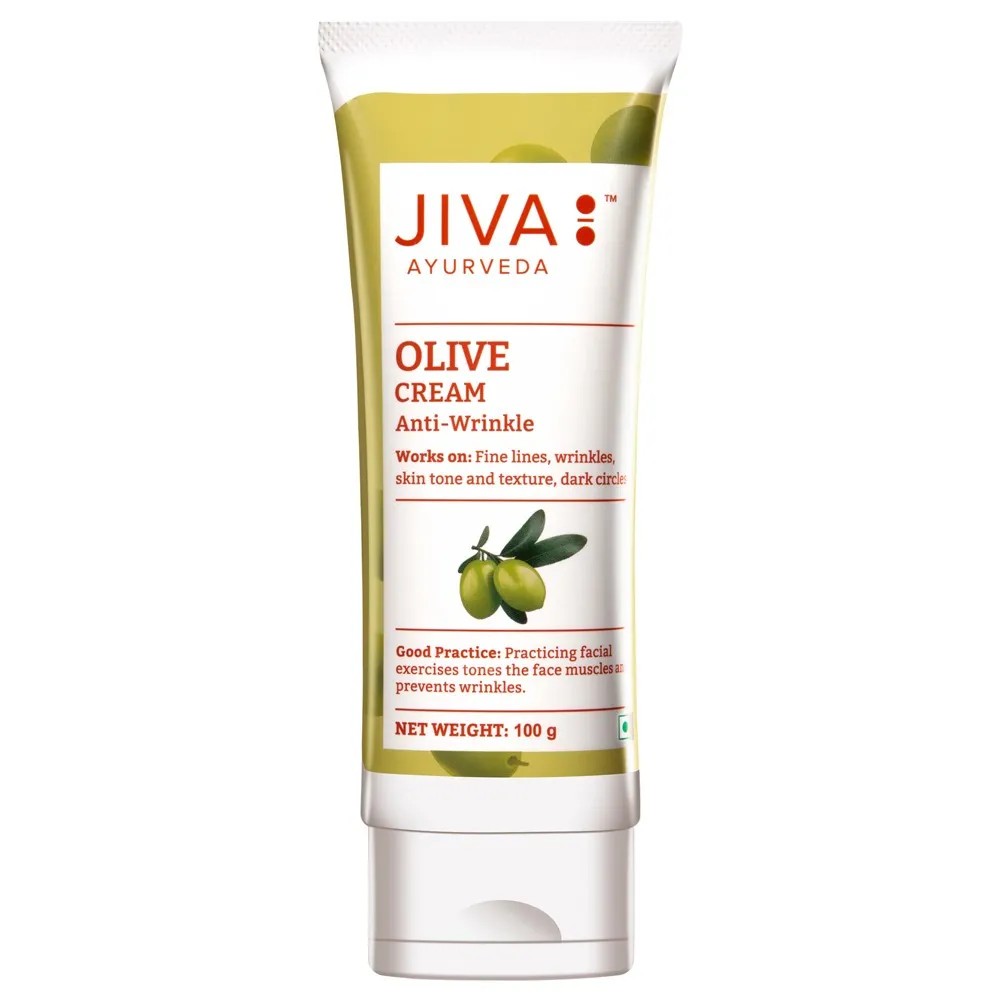 Olive Cream 100gm | Prevents Pimples, Acne, Wrinkles, & Dullness