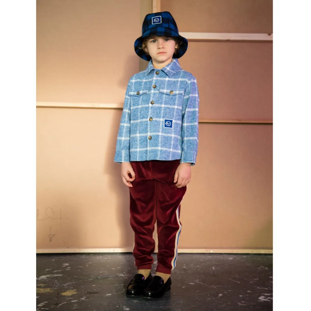 Pant Strip Tape Dark Burgundy
