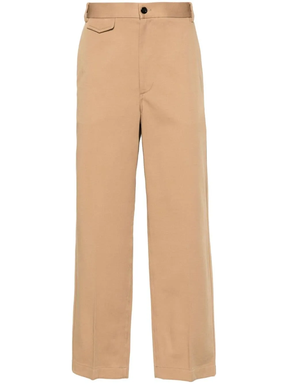 PANTALONI IN COTONE CON DETTAGLIO WEB