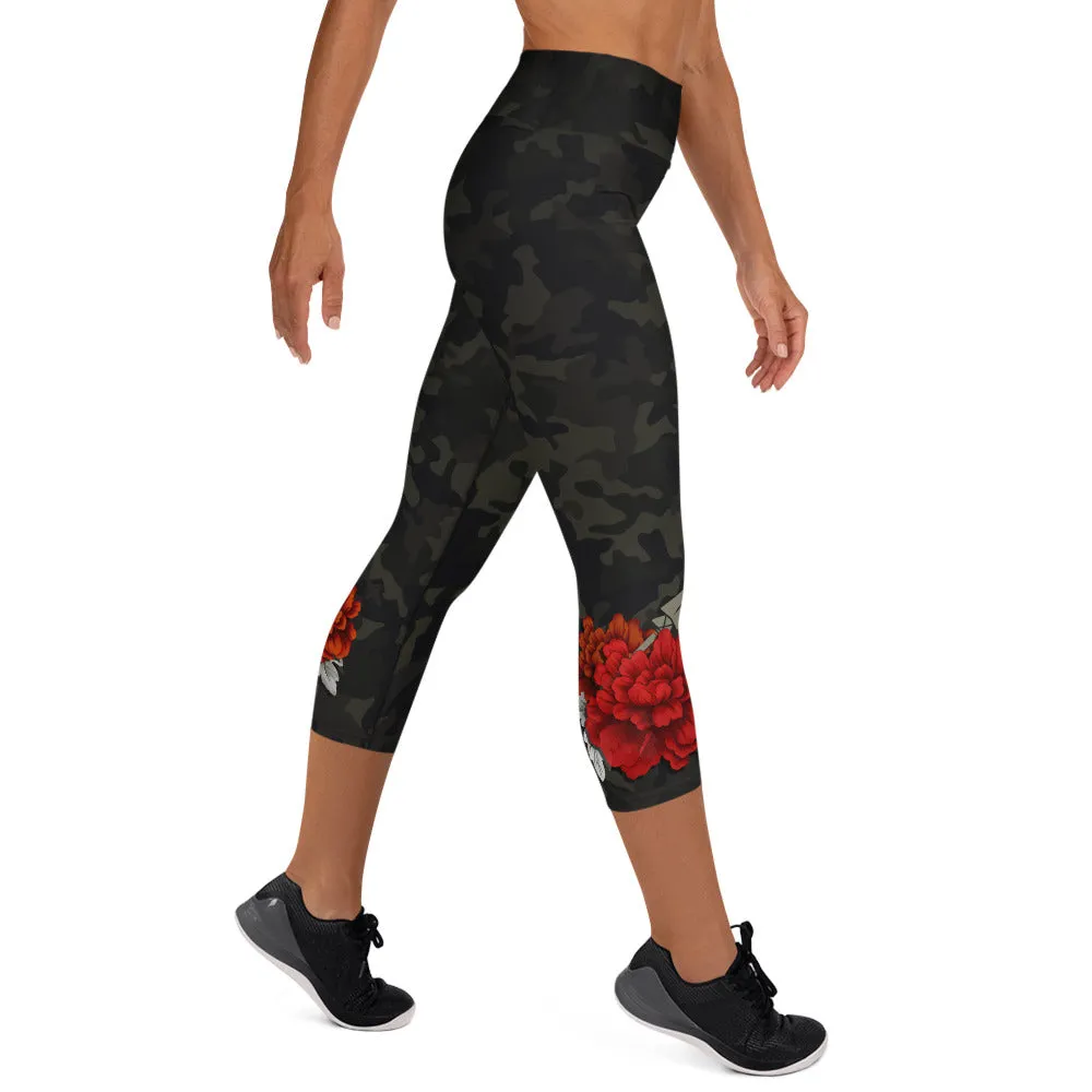 PATHFINDER Camo Capri Leggings