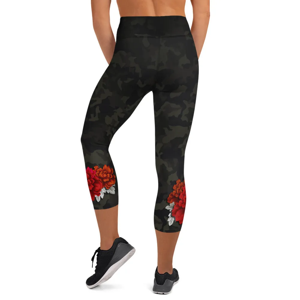 PATHFINDER Camo Capri Leggings
