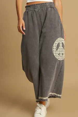 Peace Please Wide-Leg Pants – Laid-Back Luxe with a Hippie Twist