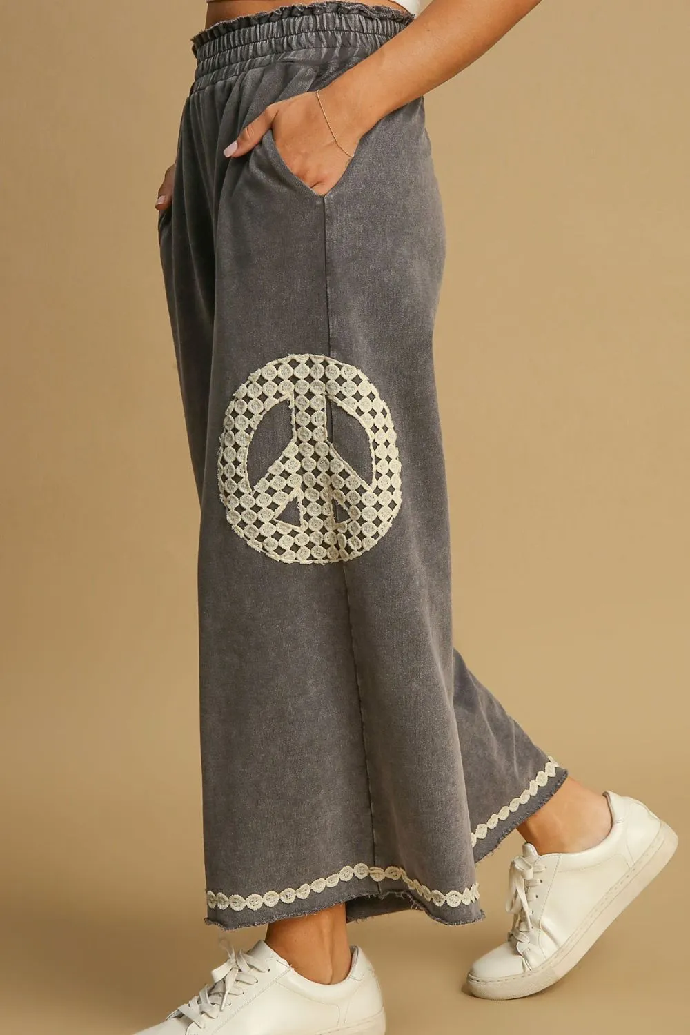 Peace Please Wide-Leg Pants – Laid-Back Luxe with a Hippie Twist