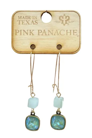 Pink Panache Mint Sage Drop Earring