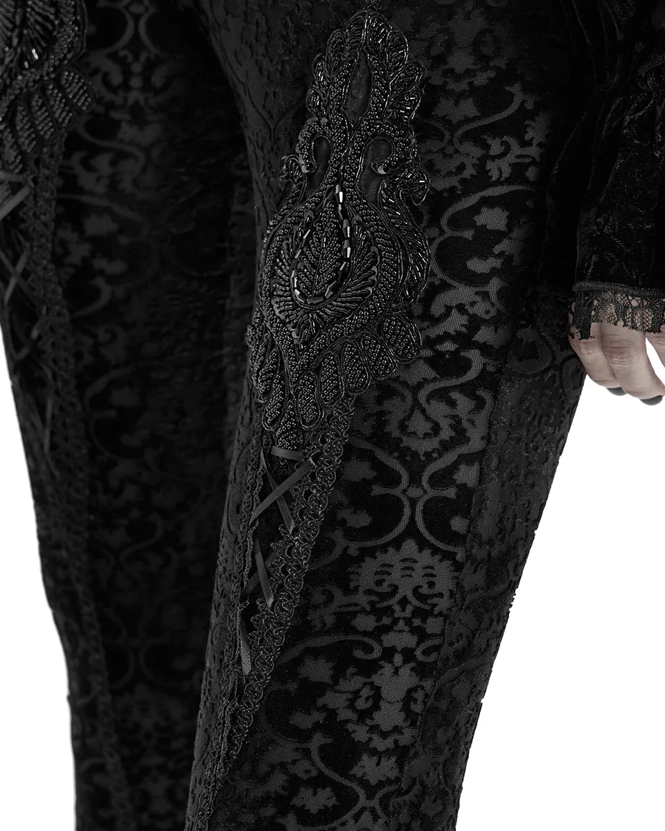 Punk Rave Avalissia Gothic Devore Leggings