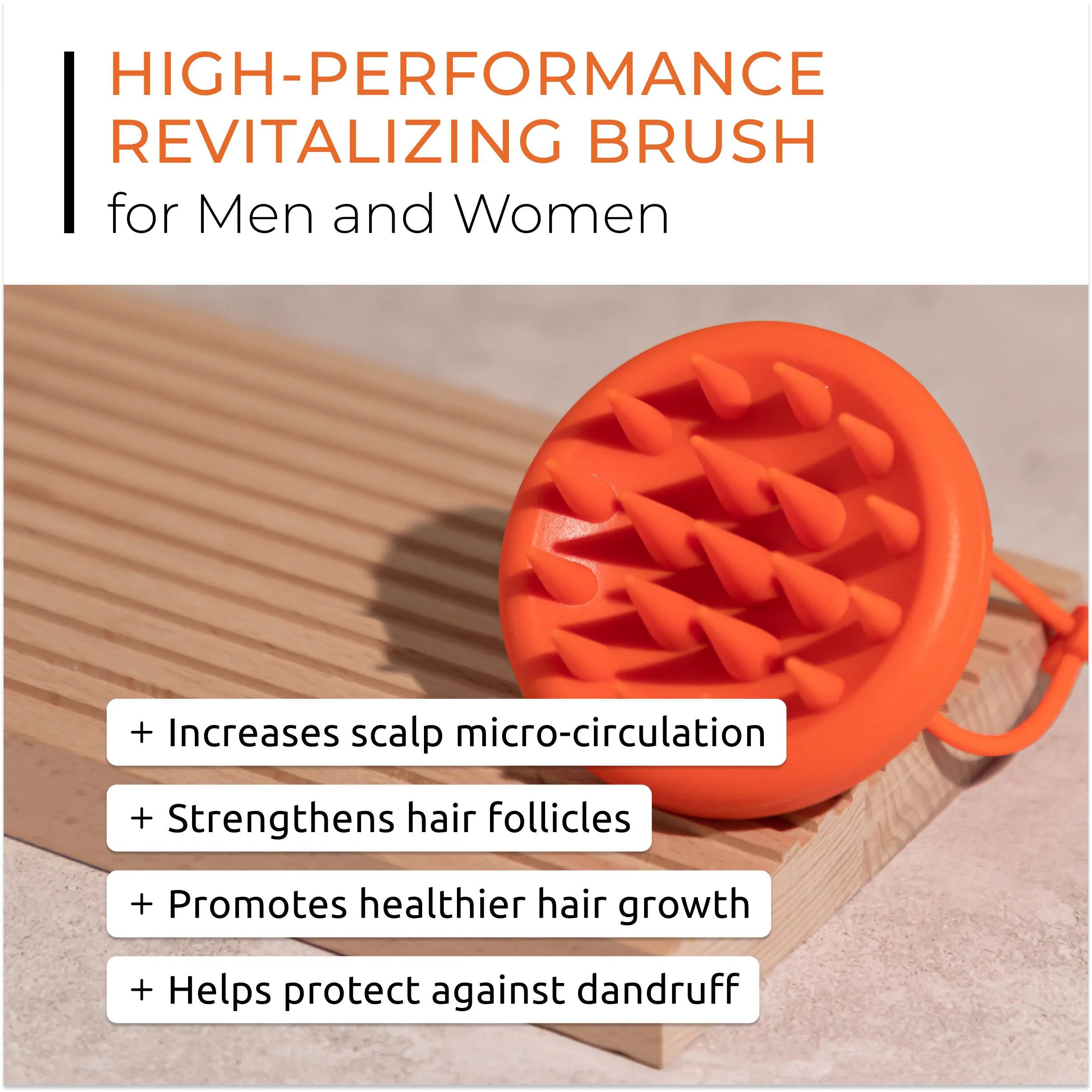 Revitalizing Scalp Brush | Scalp Massager & Exfoliator