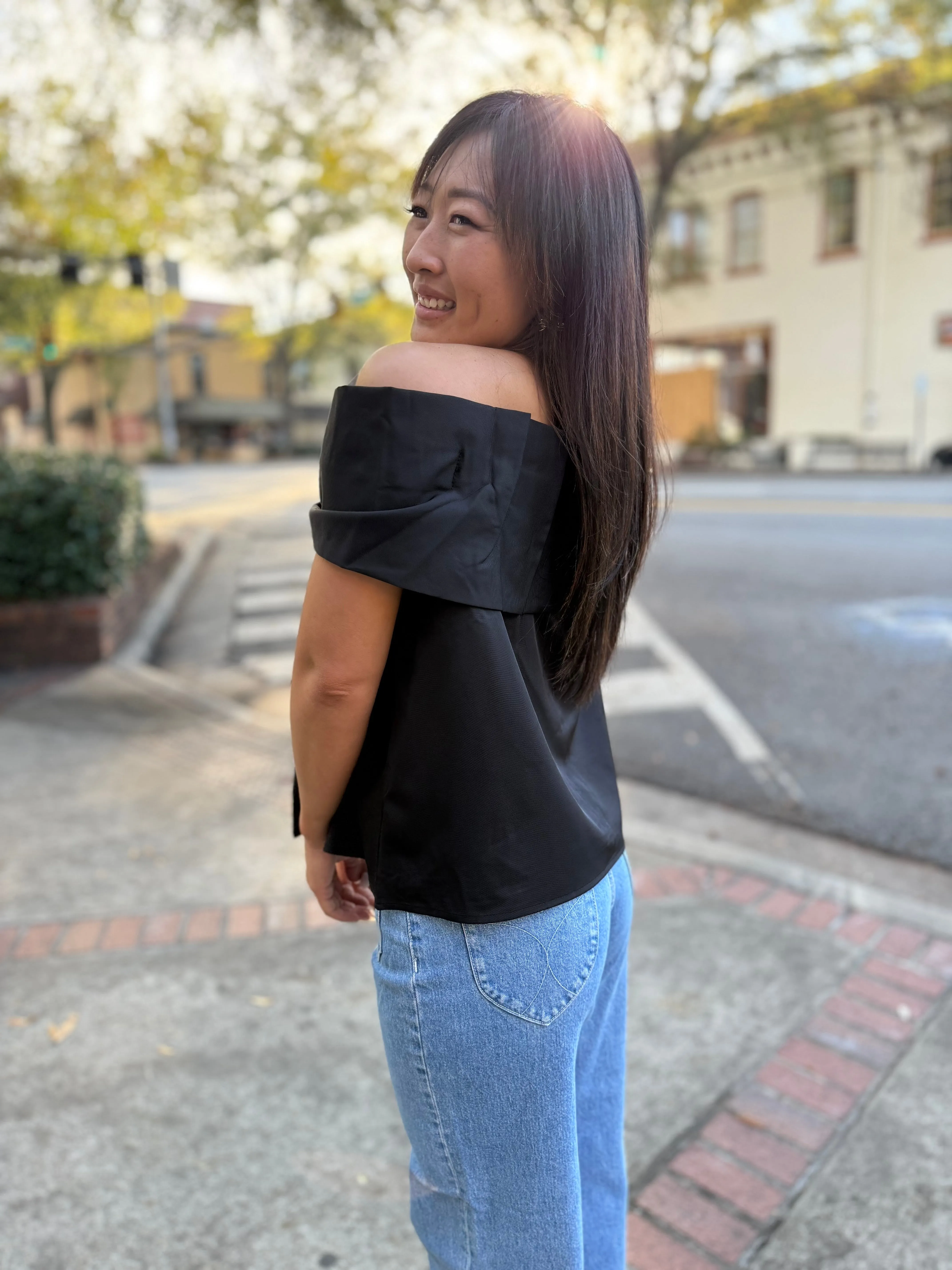 Ribbon Grace Bow Top