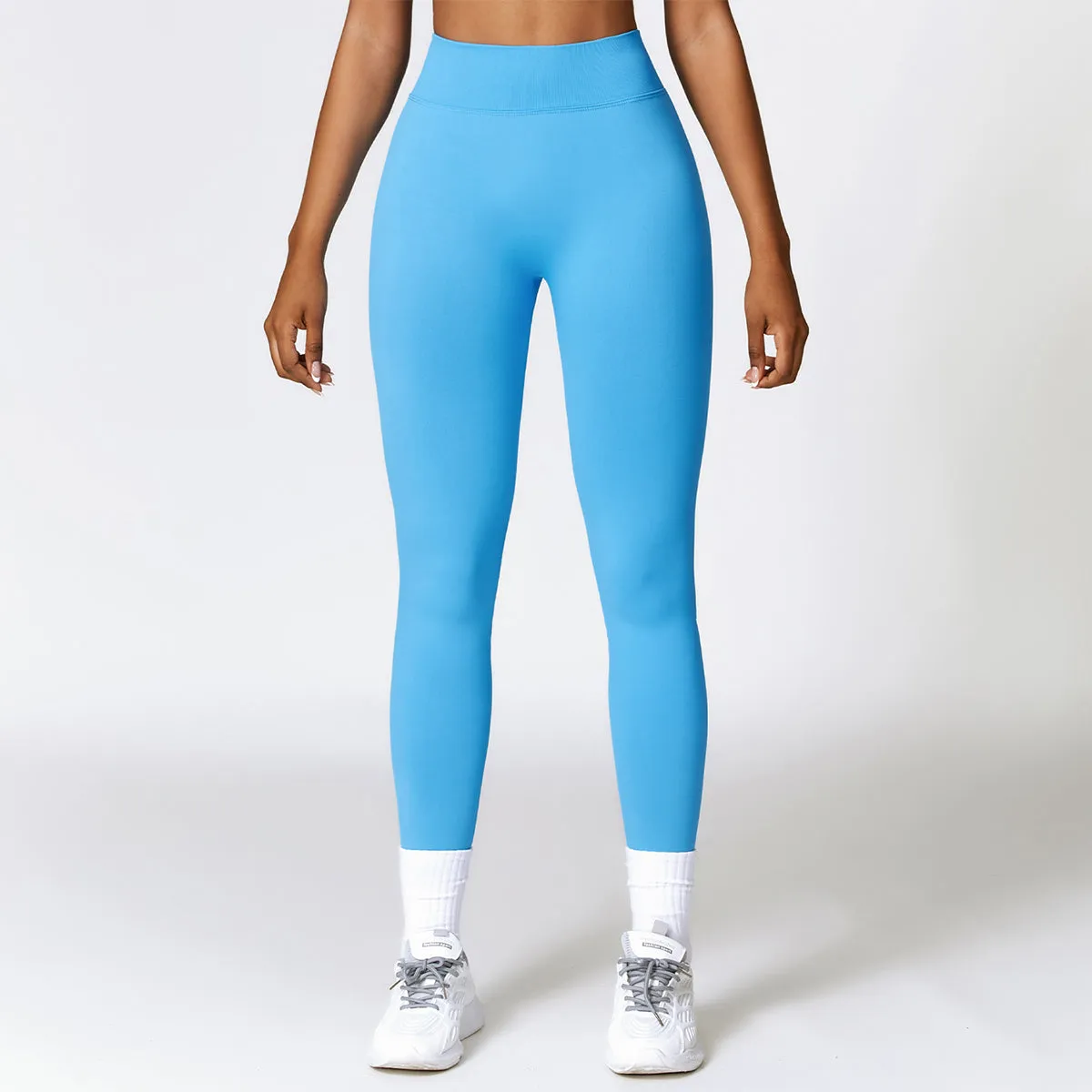 Seamless V Back Butt Lifting Sport Leggings