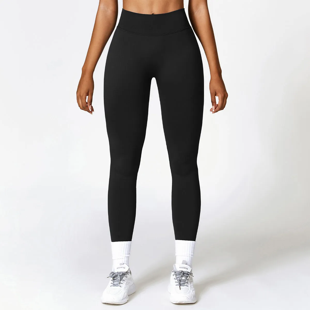 Seamless V Back Butt Lifting Sport Leggings